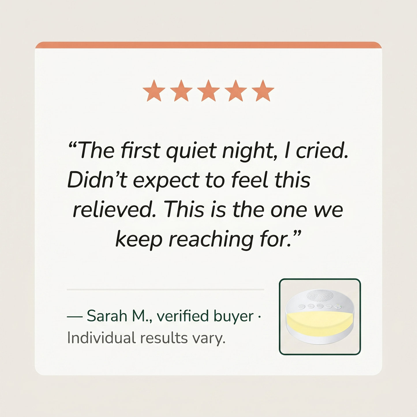 Cradlux Sleep Soother